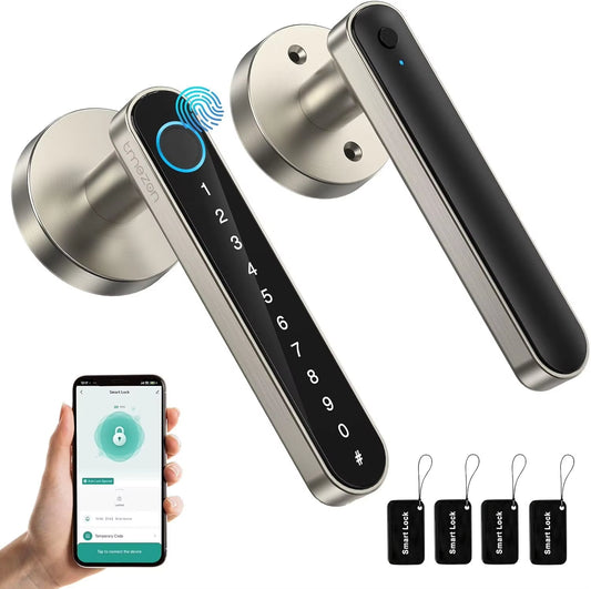 TMZON Smart Fingerprint Door Lock, Keyless Entry, Biometric