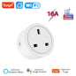20A TUYA UK Smart Plug WiFi, Power Monitor, Alexa/Google