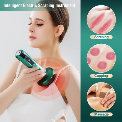 Electric Cupping Massager Vacuum Suction Guasha Cellulite