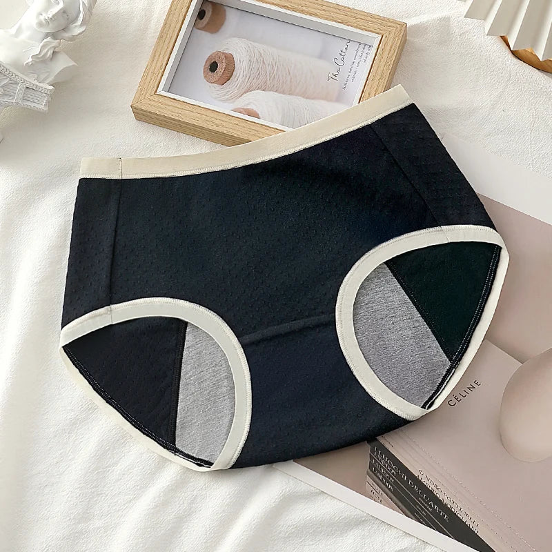 Women's Leakproof Menstrual Underwear – Breathable Seamless Period Panties for Comfort & Protection