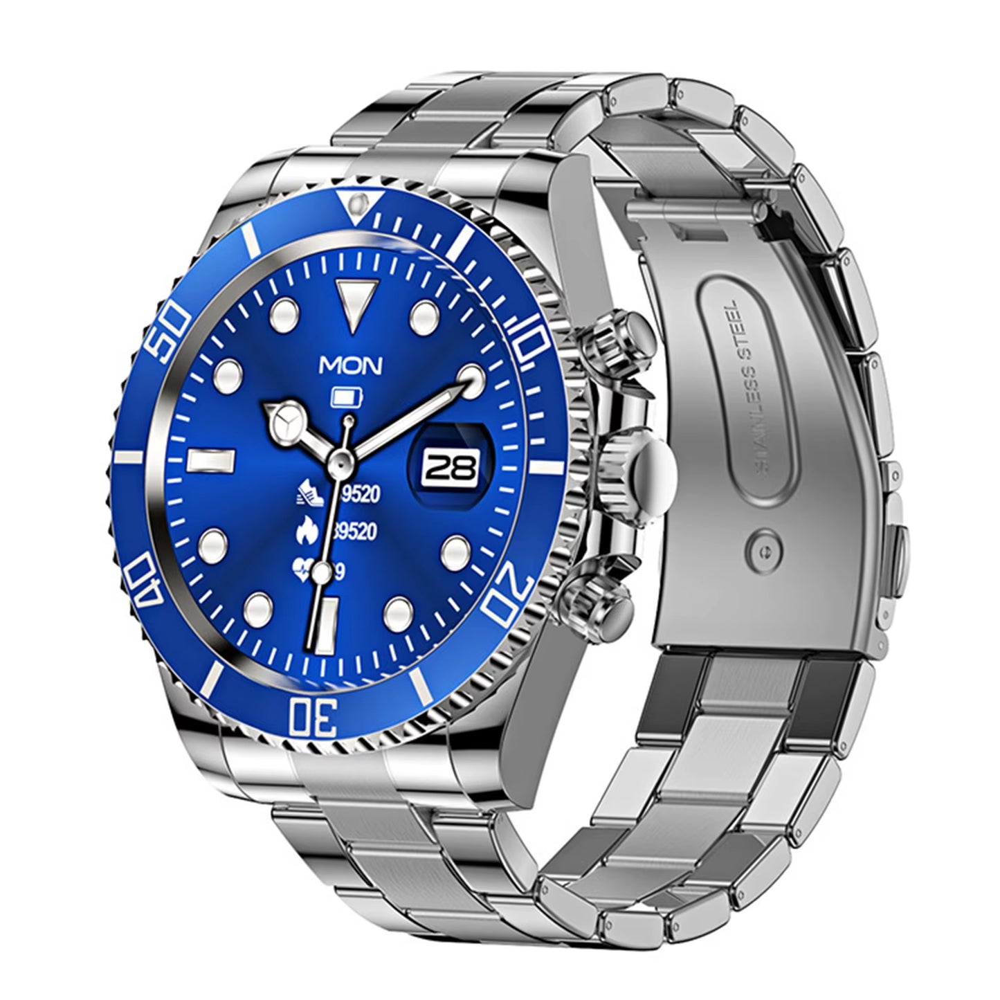 AW12 Smartwatch 1.3" Touchscreen with Bluetooth & Health Tracking