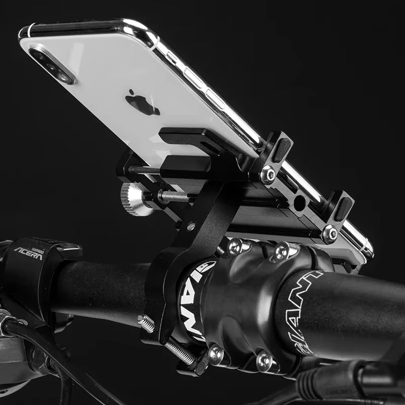 Motorcycle Bike Phone Holder CNC Aluminum Alloy 5-Claws