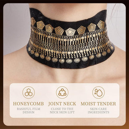 5 Pcs Neck Wrinkle Pads - Anti-Aging Moisturizing Firming Mask