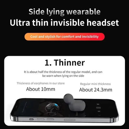 X55 Wireless Sleep Earphones Noise Reduction Bluetooth Headset