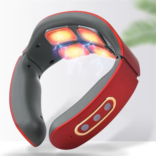 Electric Neck & Shoulder Massager 6 Modes, 9 Heat Levels