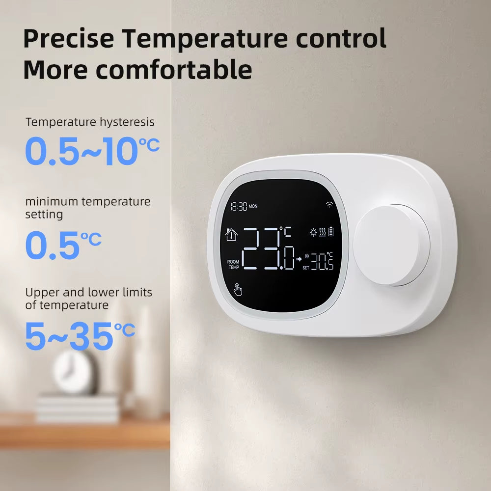 Tuya WiFi Smart Thermostat for Heating/Cooling, Alexa