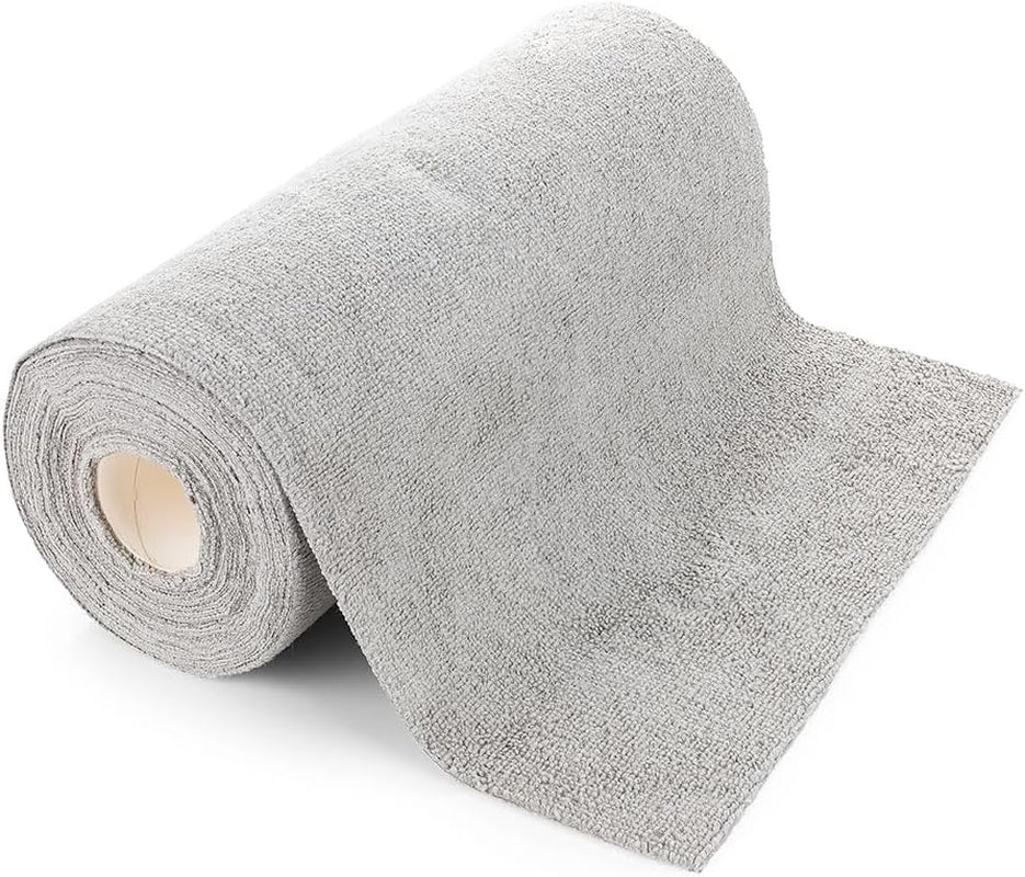 Rip N' Rag Reusable Microfiber Towels - 30 Count Roll, 70/30 Blend, 200GSM for Home, Office & More