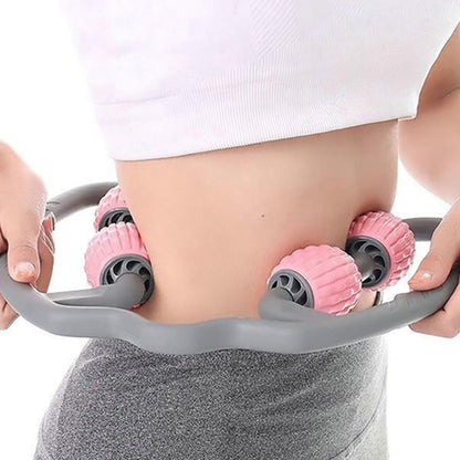 2Pcs Handheld Muscle Massager – Leg & Neck Relaxation