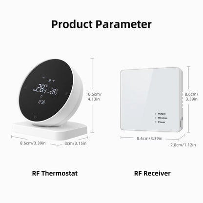 Tuya WiFi Smart Thermostat with RF Receiver for Boilers