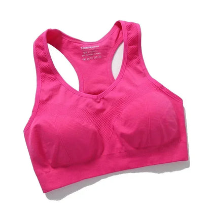 Women's Sports Bra – Push-Up Fitness Bra with Breathable Support for Gym, Running & Workouts
