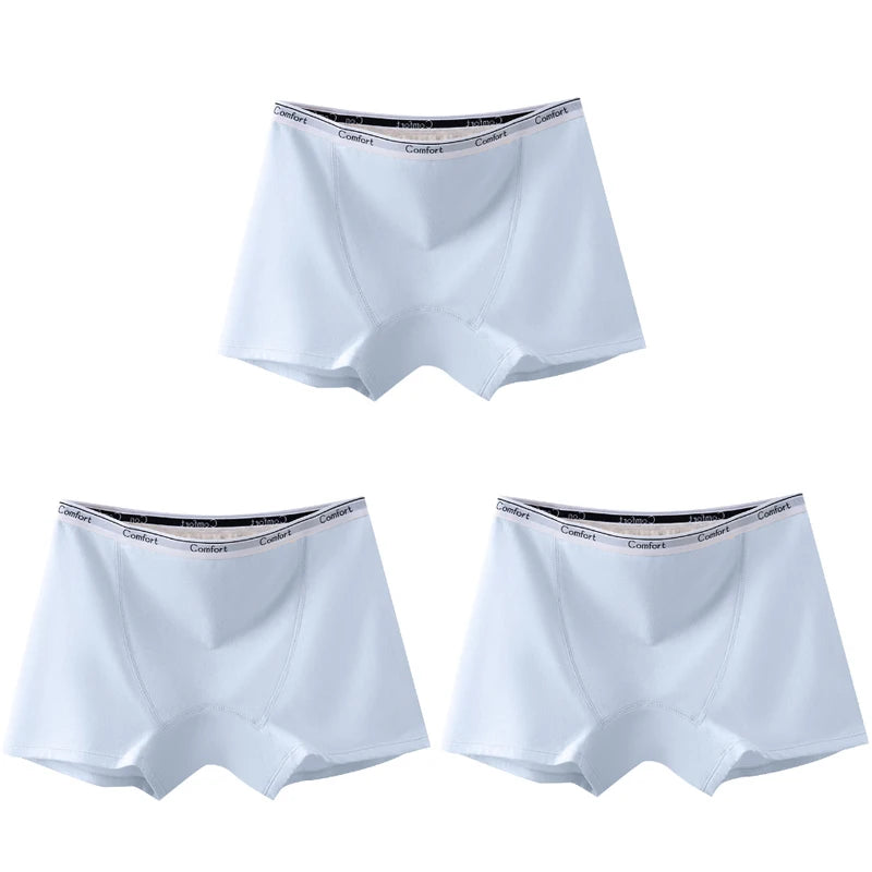 3-Pack Women's Leakproof Menstrual Underwear – High-Waist Cotton Period Panties