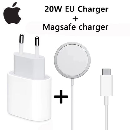 2025 20W USB-C Power Adapter for iPhone 12-16 Fast Charger