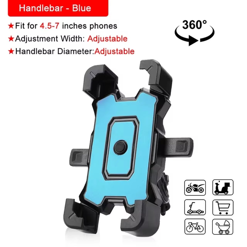 MTB Road Bike Phone Holder GPS Mount Motorcycle Cell Support