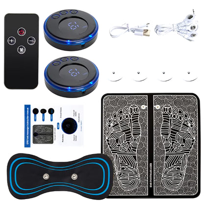 EMS Electric Foot Massager Pad with USB Charging