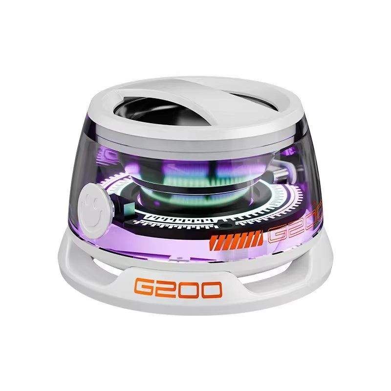 G200 Magnetic Bluetooth Speaker: RGB Stereo, Portable, Bluetooth 5.3
