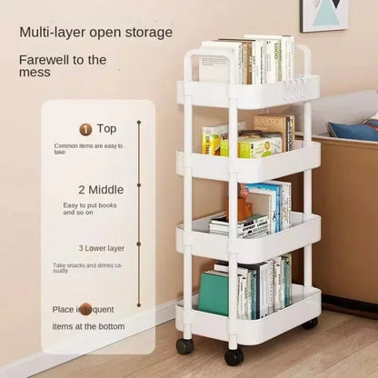 Multi-Functional Storage Shelf for Kitchen, Bathroom, Office