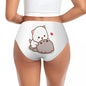 Custom Women’s Mochi Cat Peach & Goma Panties – Cute & Comfortable Briefs