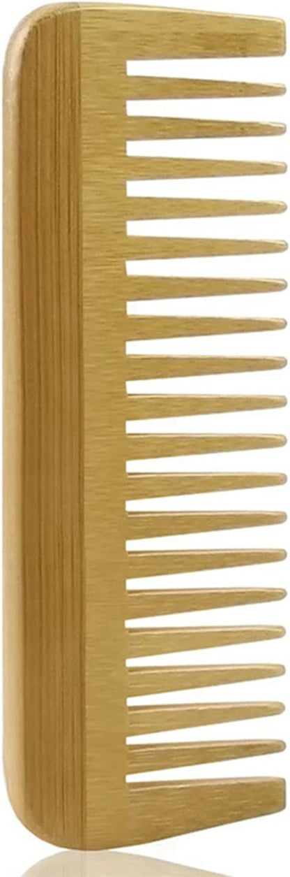 Naturals Natural Large Bamboo Wooden Hair Comb - Eco-Friendly