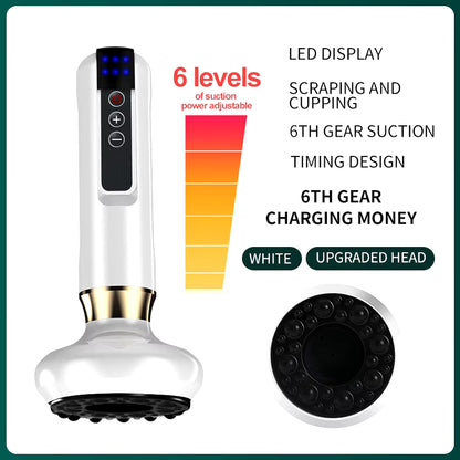 Electric Cupping Massager Vacuum Suction Guasha Cellulite