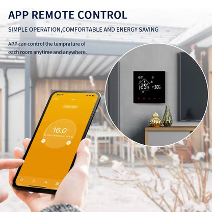 WiFi Smart Thermostat for Heating, Tuya & Alexa Compatible