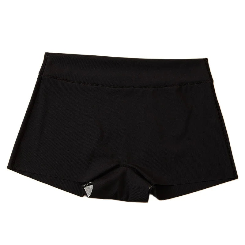 Women’s Seamless Safety Shorts – Ice Silk, Anti-Friction Boyshorts
