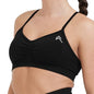 New Effortless Strappy Bralette Seamless Spandex Woman Fitness Elastic Breathable Breast Enhancement Leisure Sports Underwear