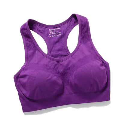 Women's Sports Bra – Push-Up Fitness Bra with Breathable Support for Gym, Running & Workouts