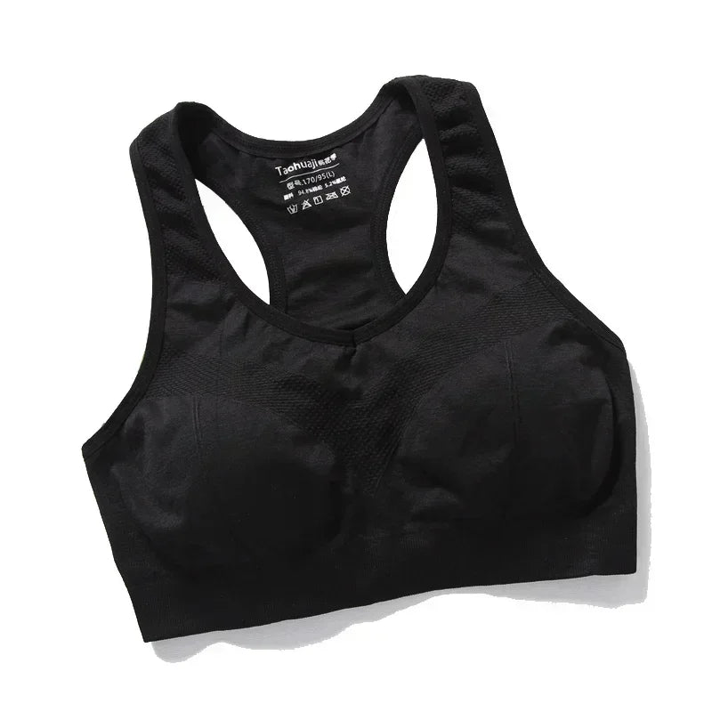 Women's Sports Bra – Push-Up Fitness Bra with Breathable Support for Gym, Running & Workouts