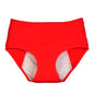 Women's Cotton Menstrual Underwear – Leakproof Medium-Waist Period Panties, Plus Sizes XL-6XL