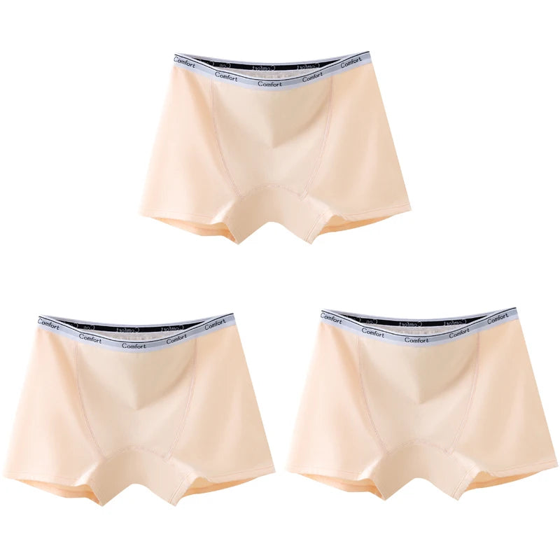 3-Pack Women's Leakproof Menstrual Underwear – High-Waist Cotton Period Panties