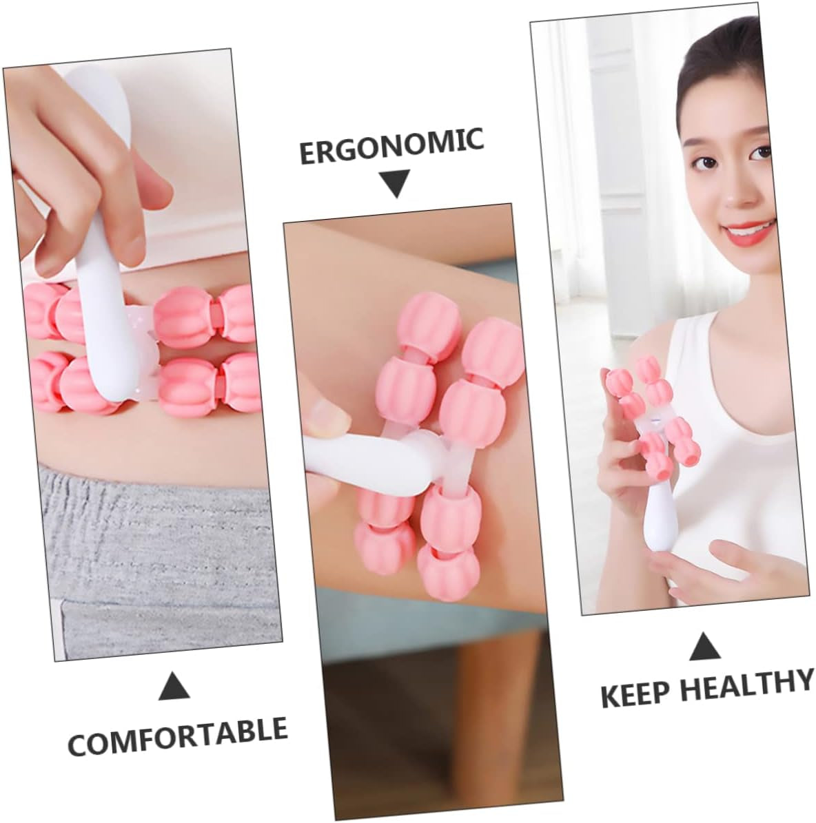 Handheld Body Massage Roller – Muscle Relaxation Tool