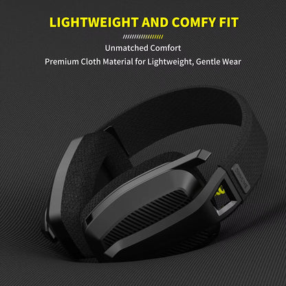 BINNUNE BW06 Wireless Gaming Headset with Mic for PS5/PC