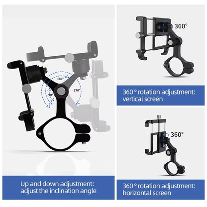 Plus 11 Bike Phone Holder 3.5-6.8" MTB Motorcycle Mount