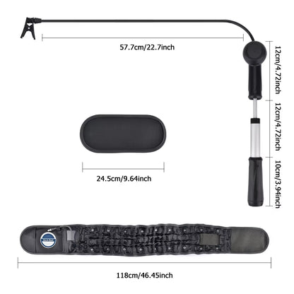 Inflatable Lumbar Support Belt for Back Pain Relief & Posture Correction