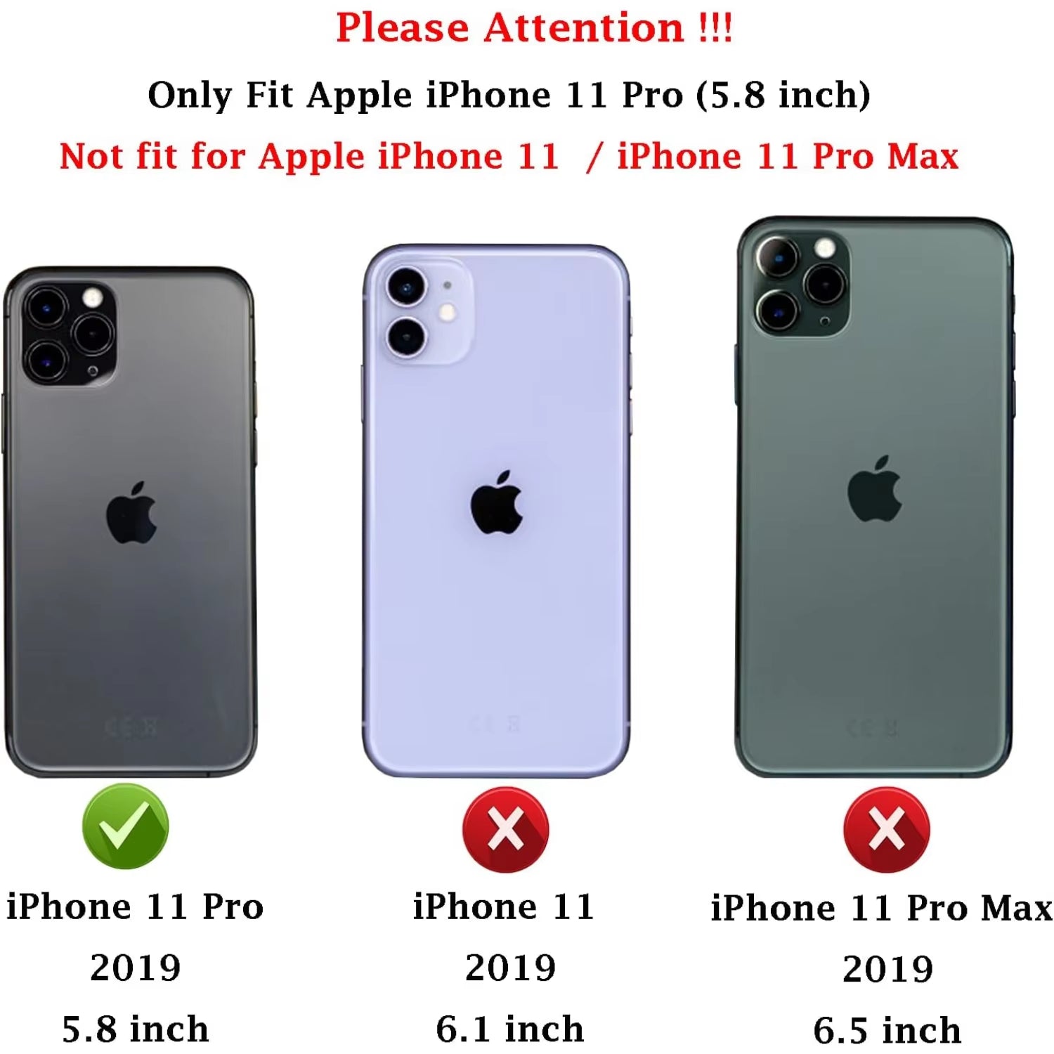 "iPhone 11 Case with Lens Cover & Kickstand Drop Protection"