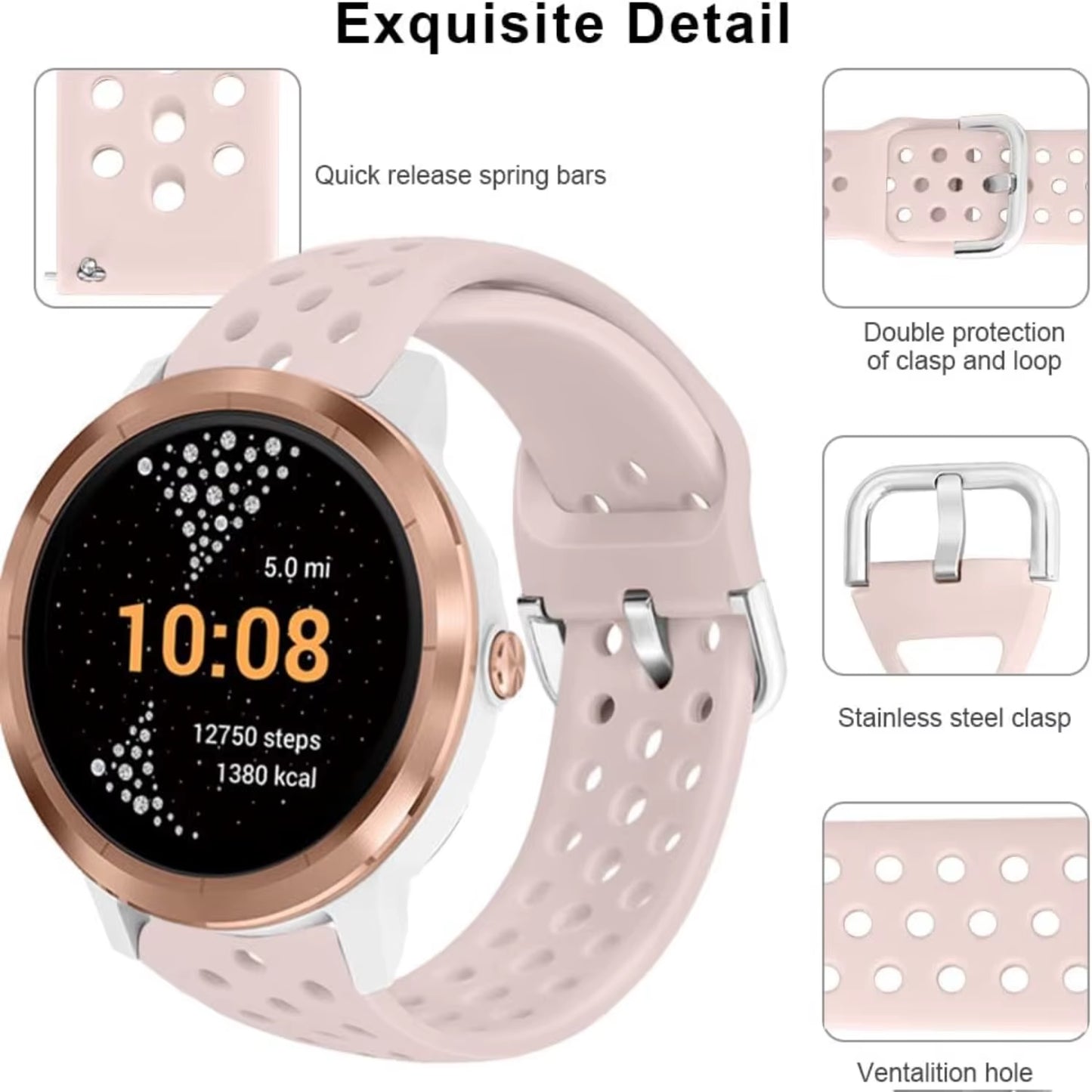 Oceanic Smartwatch Band for Garmin – Stylish & Functional Upgrade