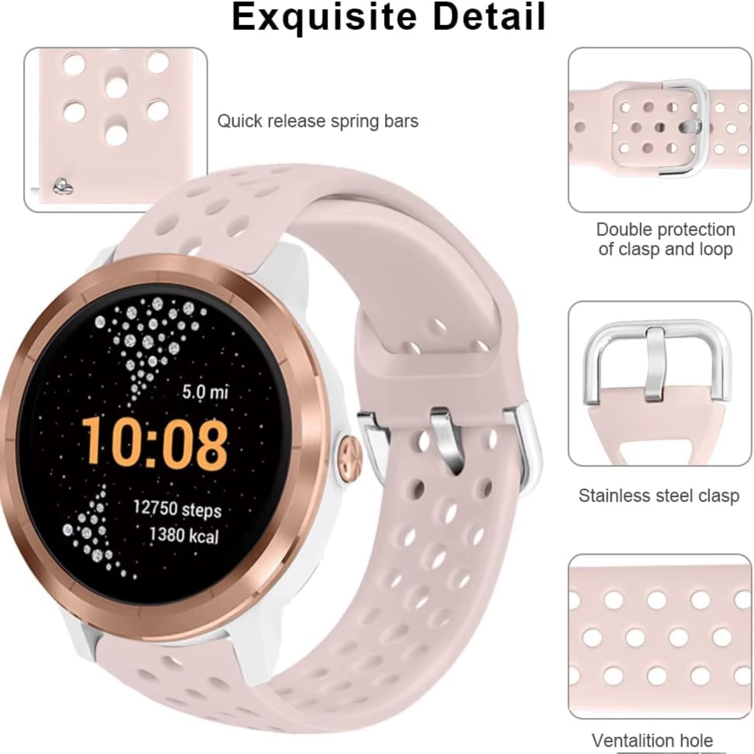 Oceanic Smartwatch Band for Garmin – Stylish & Functional Upgrade