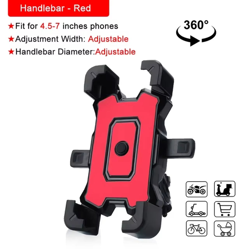 MTB Road Bike Phone Holder GPS Mount Motorcycle Cell Support