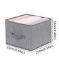 "Collapsible Wardrobe Hanging Storage Bag with Shelves"