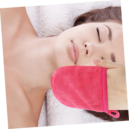 20-Pack Facial Cleansing Mitts - Soft Makeup Remover Towels for Face & Oil Wash