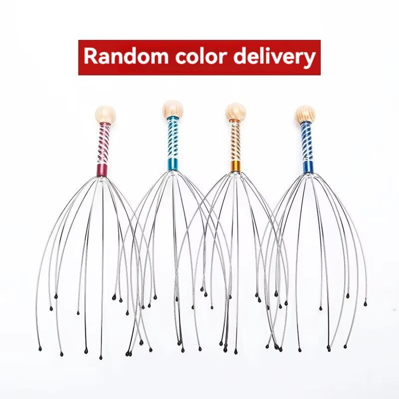 Octopus Head Massager – Scalp Scratcher & Relaxer Tool