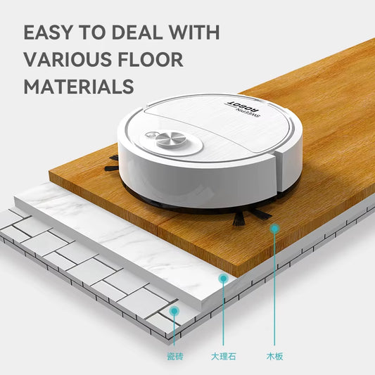 USB Charging Robot Vacuum – Pet Hair, Floors, Carpets