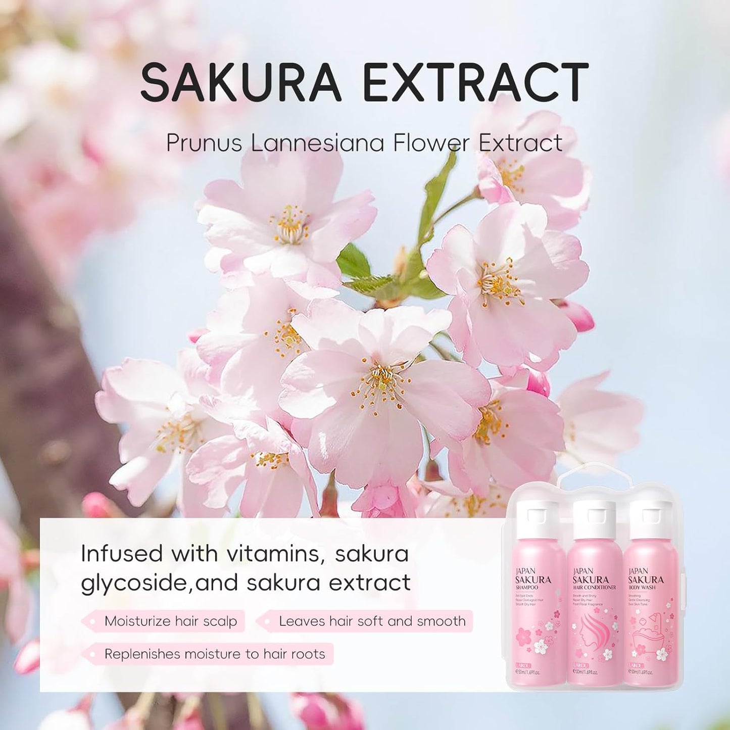 Japan Sakura Bath & Skincare Gift Set