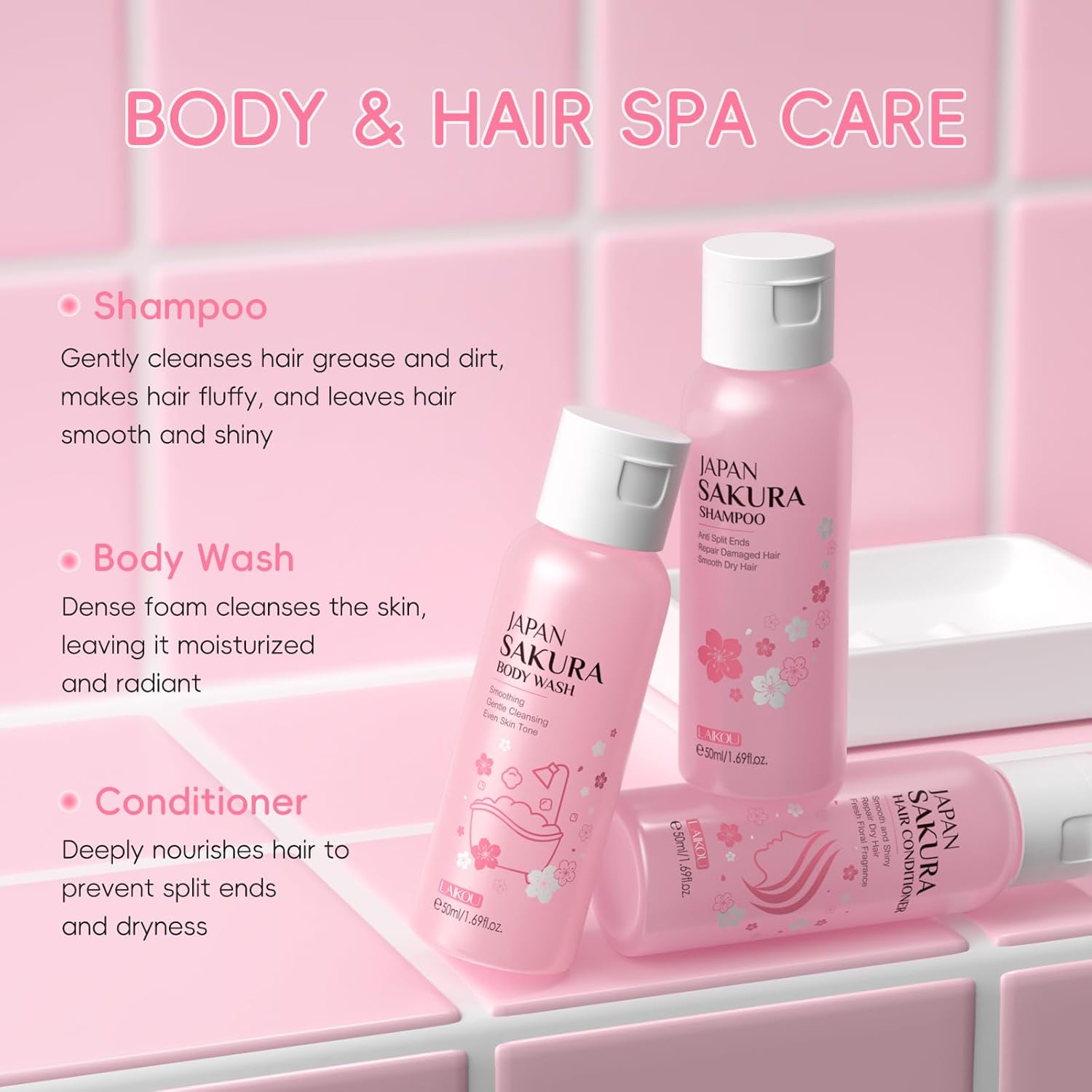 Japan Sakura Bath & Skincare Gift Set