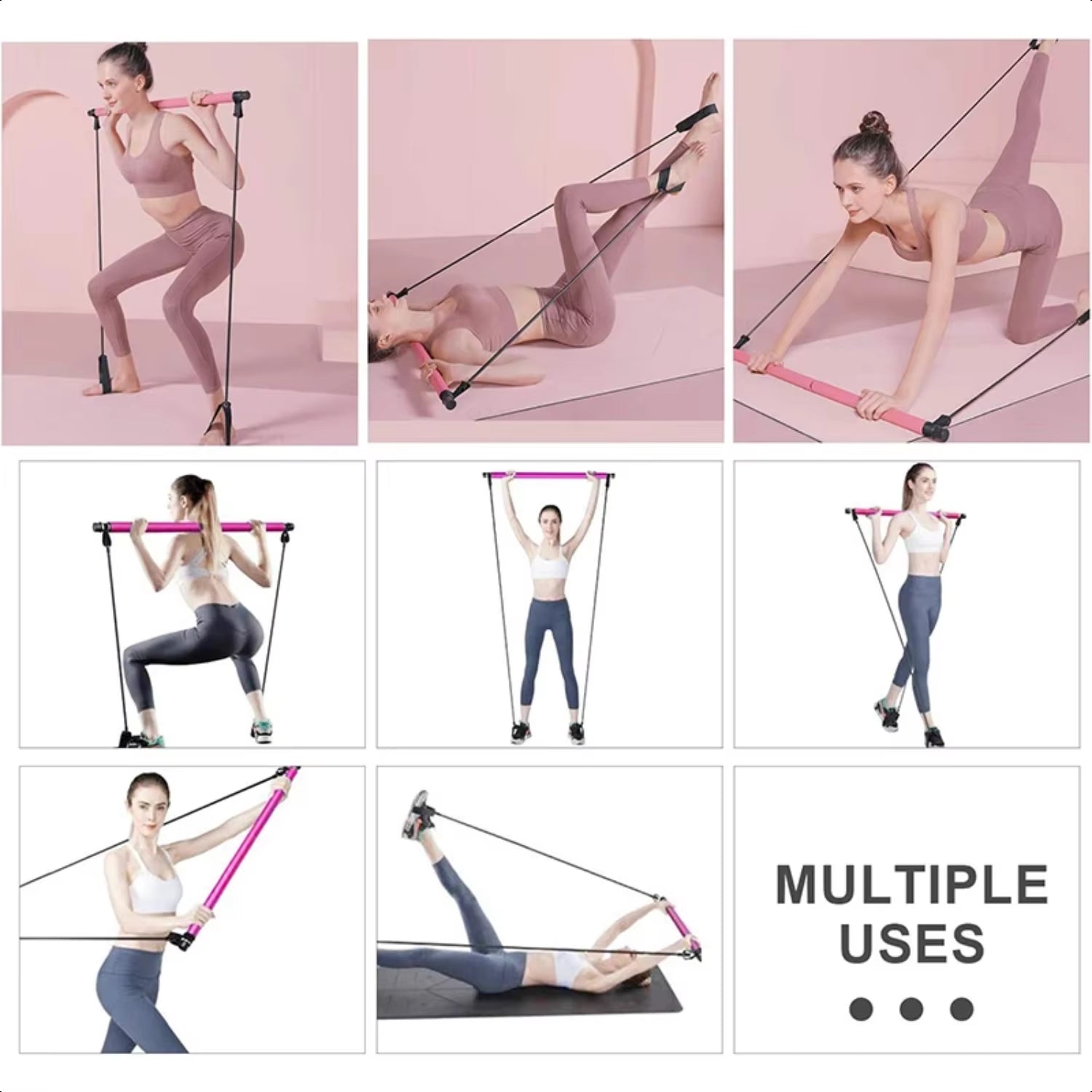Multifunctional Pilates Fitness Yoga Chest Expansion Rope