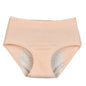 Women's Cotton Menstrual Underwear – Leakproof Medium-Waist Period Panties, Plus Sizes XL-6XL