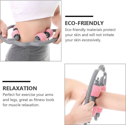 2Pcs Handheld Muscle Massager – Leg & Neck Relaxation