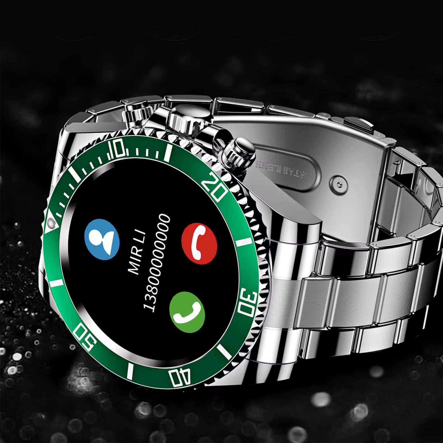 AW12 Smartwatch 1.3" Touchscreen with Bluetooth & Health Tracking