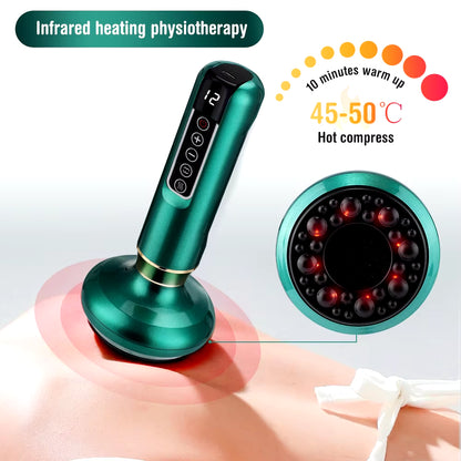 Electric Cupping Massager Vacuum Suction Guasha Cellulite
