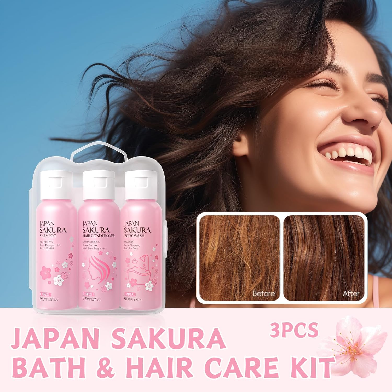 Japan Sakura Bath & Skincare Gift Set
